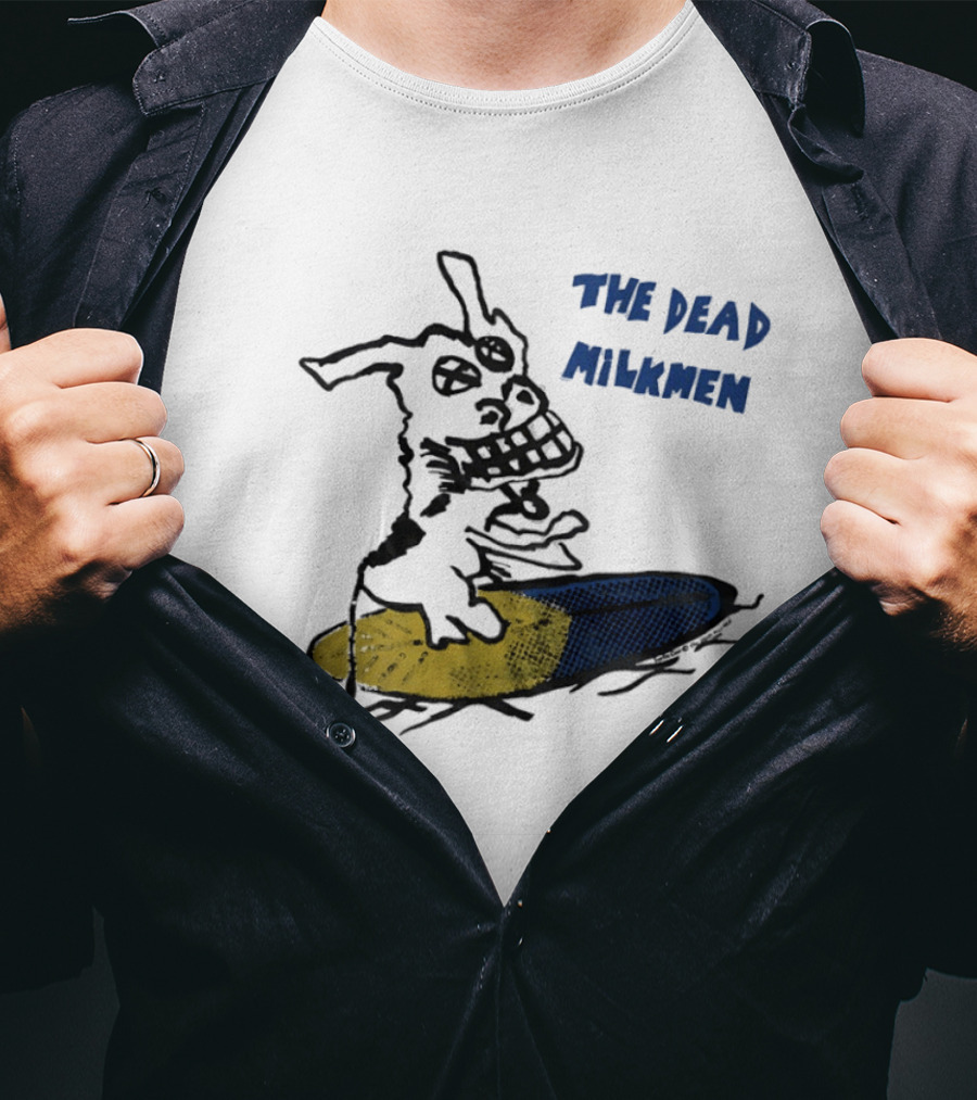 The Dead Milkmen Cow Surfing T-Shirt