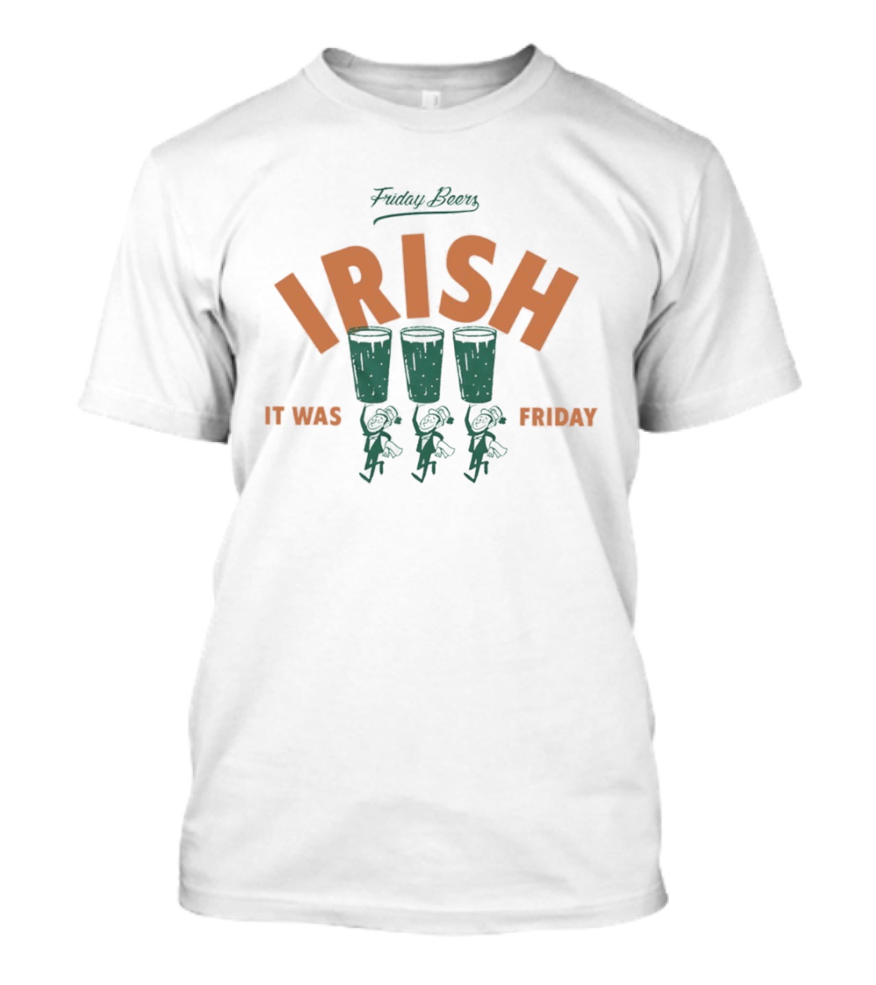 Paddy Bears Irish It Was Friday T-Shirt