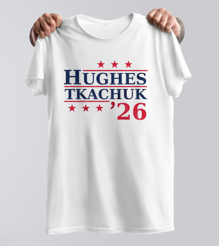 Hughes Tkachuk 26 USA Hockey Gold Medal Legends T-Shirt