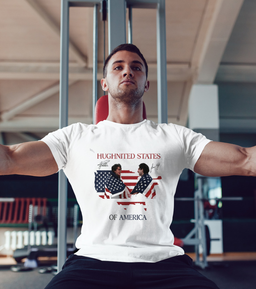 Hughnited States Of America Jack Hughes Quinn Hughes T-Shirt
