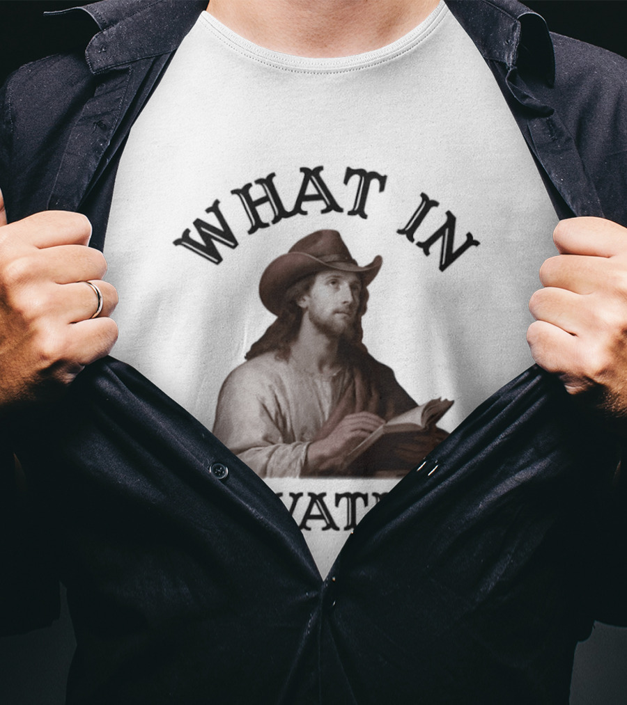 What In Salvation Cowboy Jesus T-Shirt