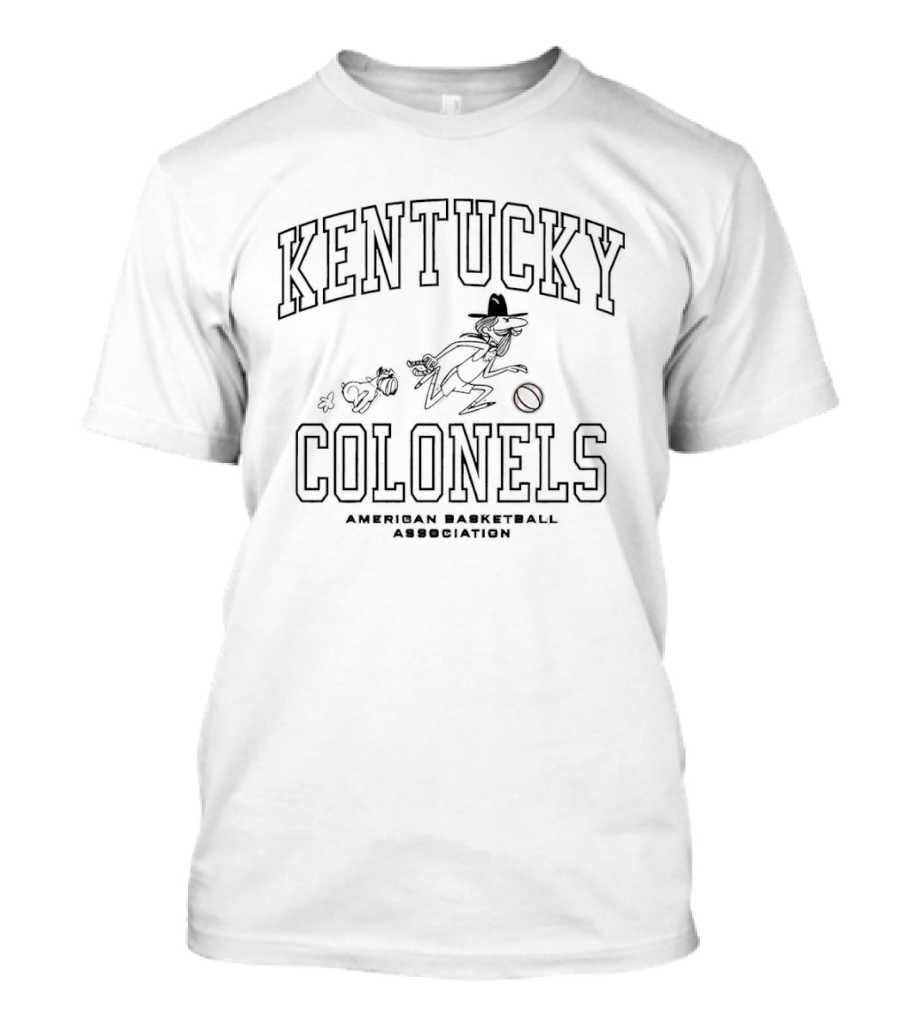 Kentucky Colonels American Basketball Association Throwback T-Shirt