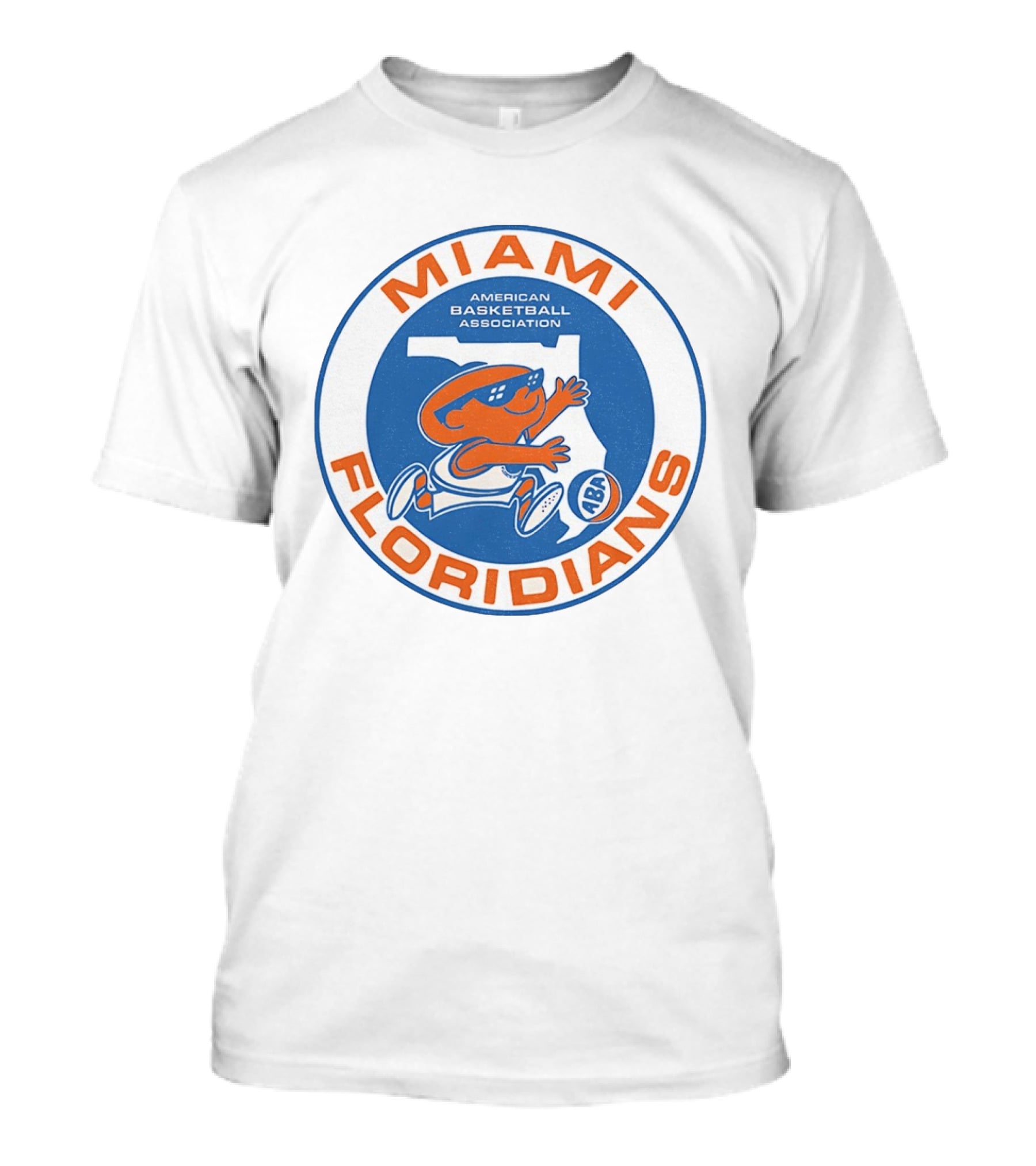 Miami Floridians American Basketball Association Vintage ABA T-Shirt
