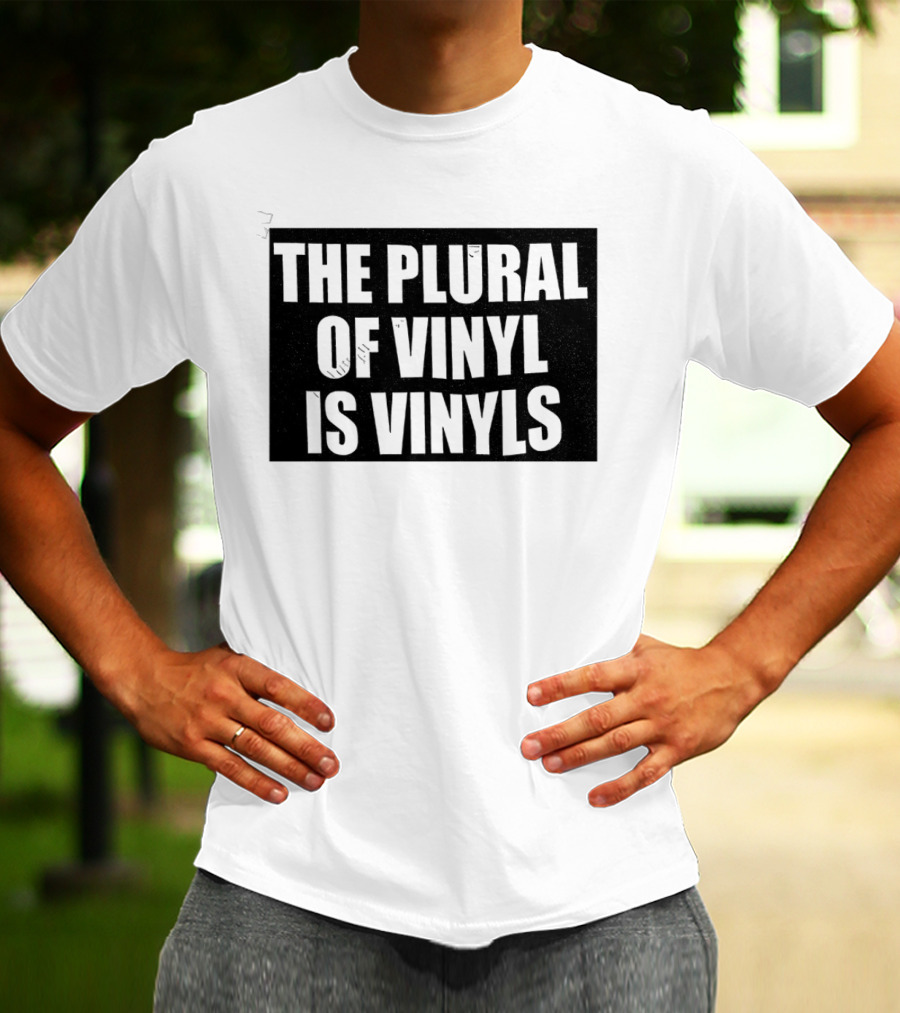 The Plural Of Vinyl Is Vinyls T-Shirt
