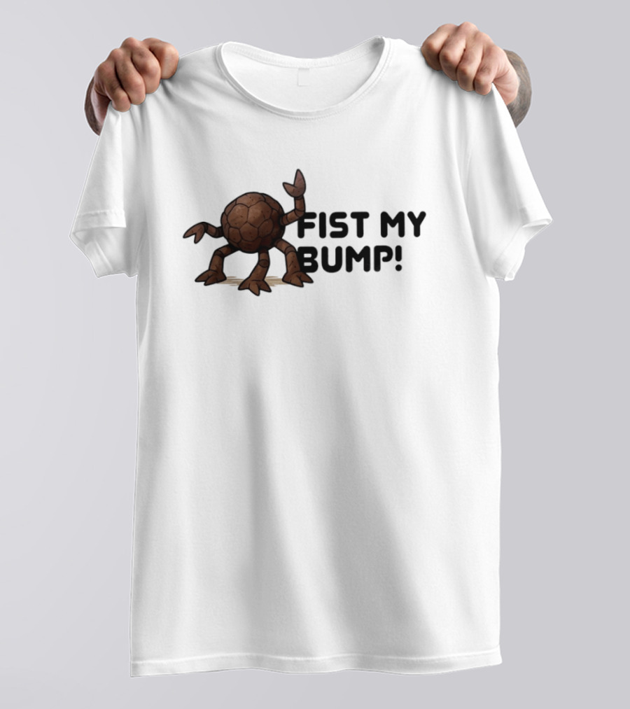 Pokémon Geodude Fist My Bump Fun Expression T-Shirt