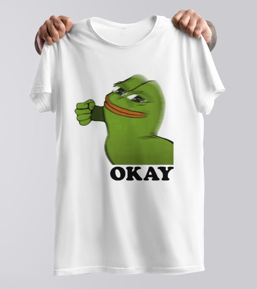 Okay Pepe Frog Punching Nazis Kid T-Shirt