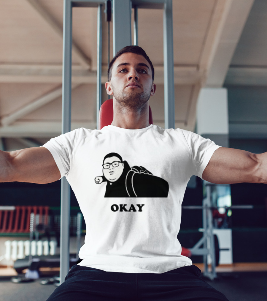 Young Man Okay Anti ICE Protest Okay Punching Gesture T-Shirt