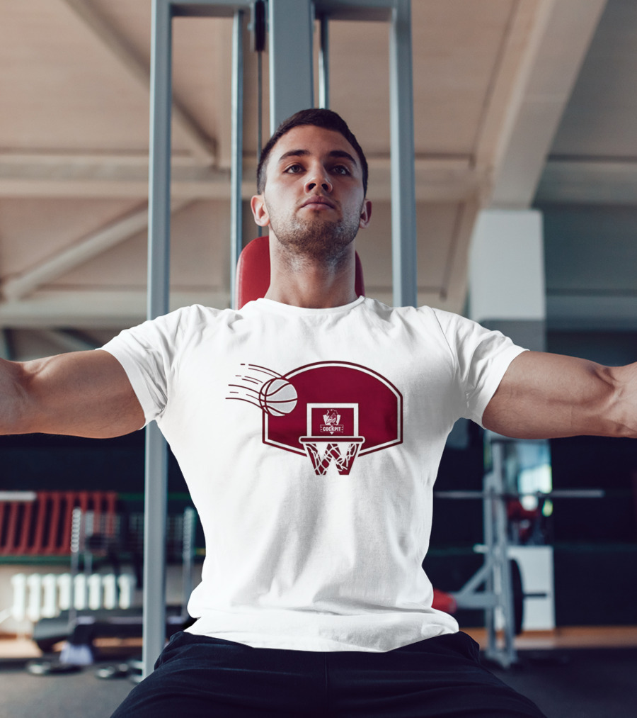 South Carolina Gamecocks Basketball Backboard Basketball Hoops T-Shirt