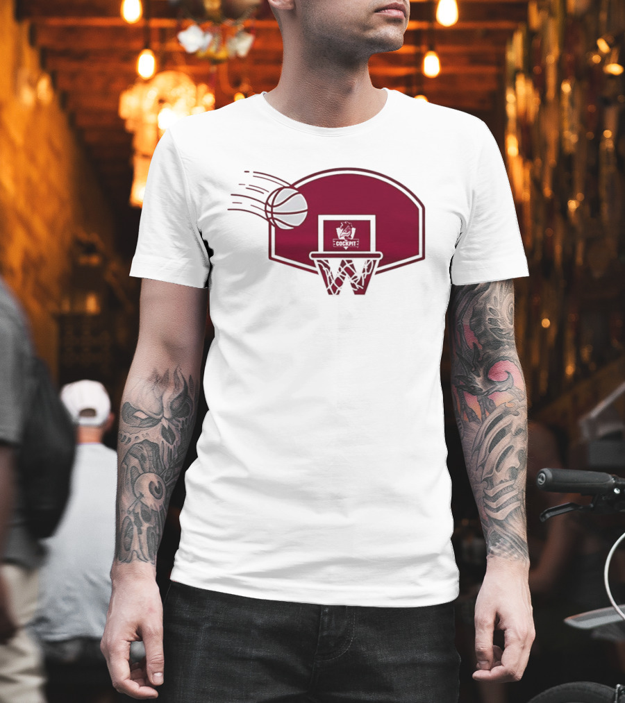 South Carolina Gamecocks Basketball Backboard Basketball Hoops T-Shirt