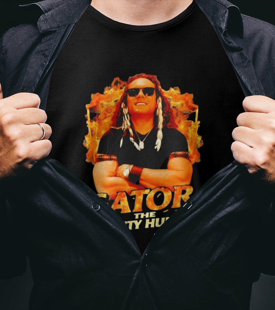 Gator The Bounty Hunter Flame T-Shirt
