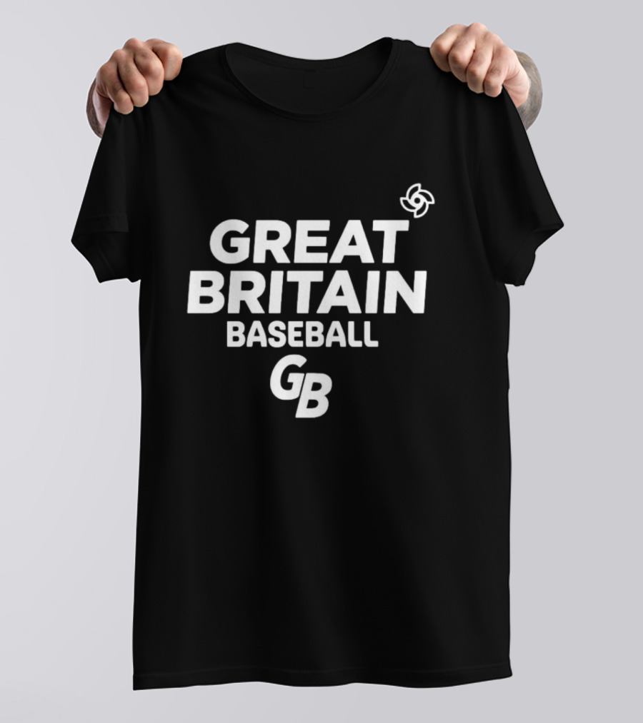 Great Britain Baseball GB Team Sports T-Shirt