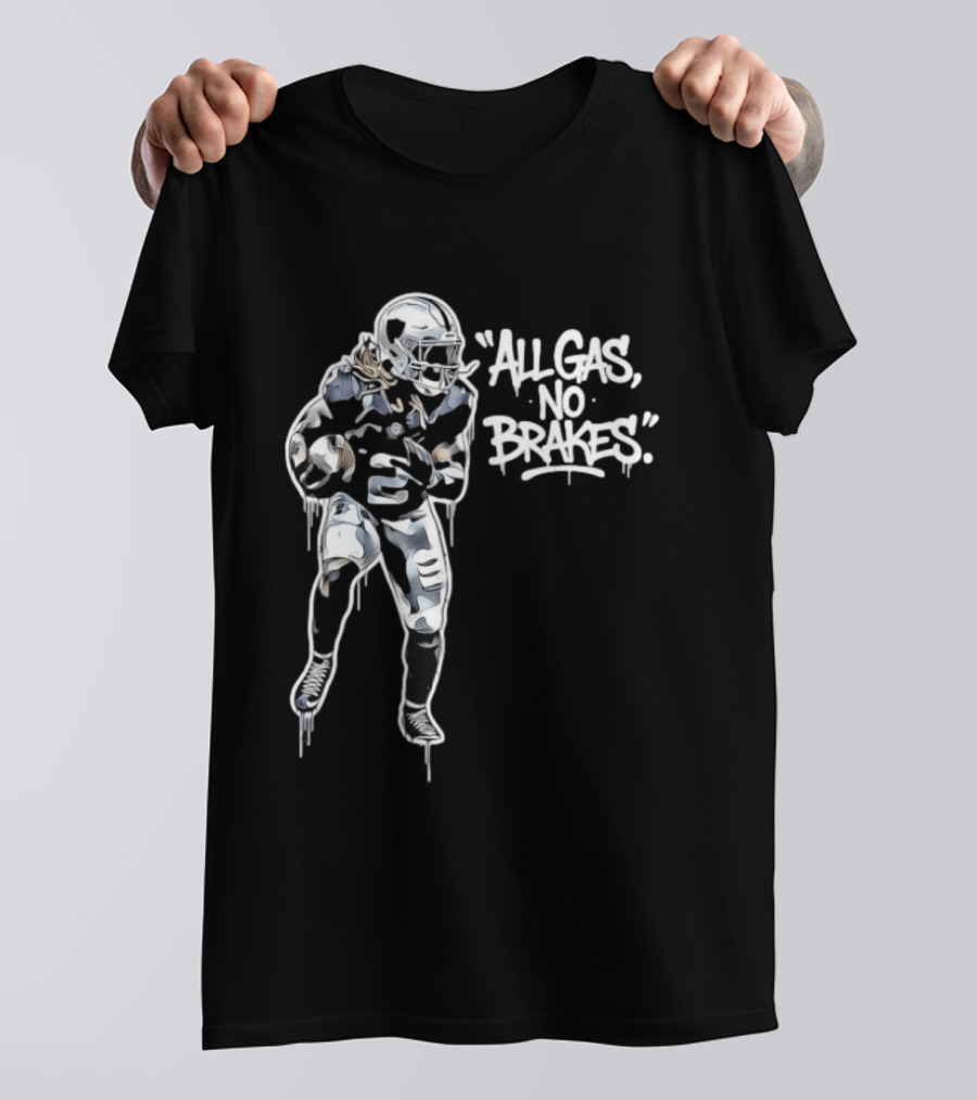 Harold Landry III New England Patriots All Gas No Brakes Football T-Shirt