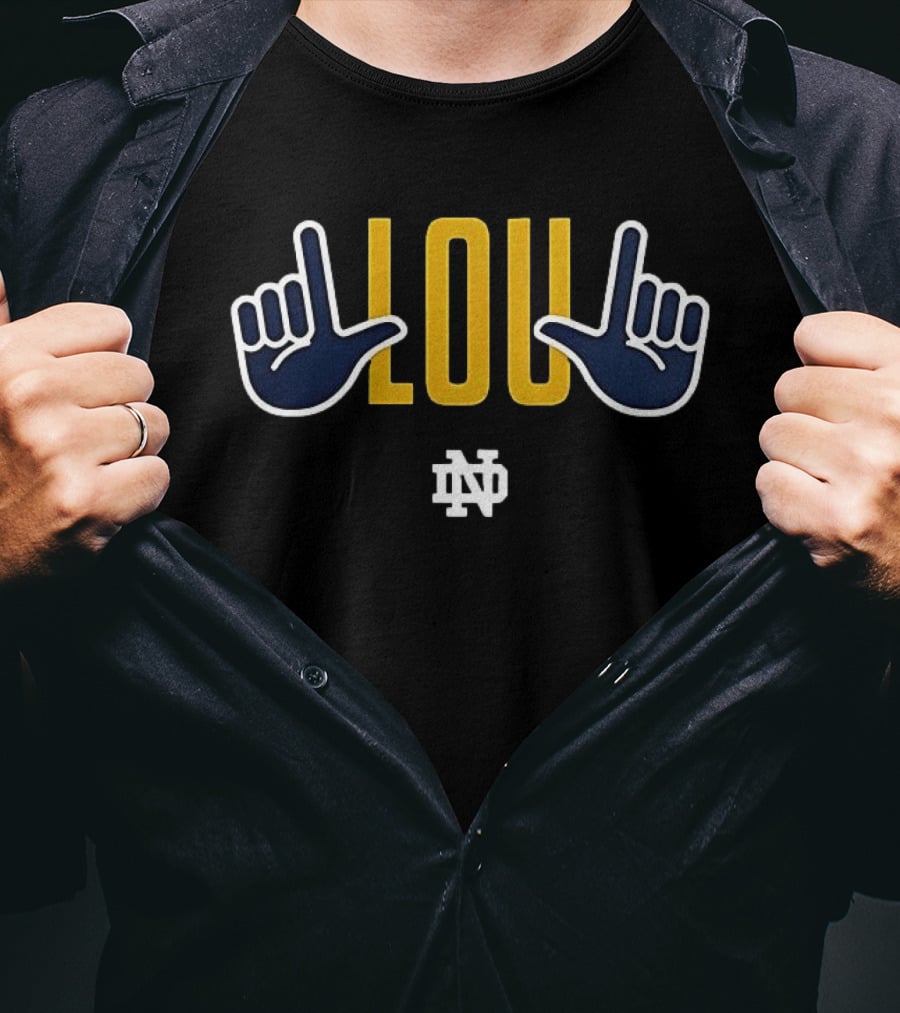 Lou Holtz Notre Dame Irish Legend ND T-Shirt