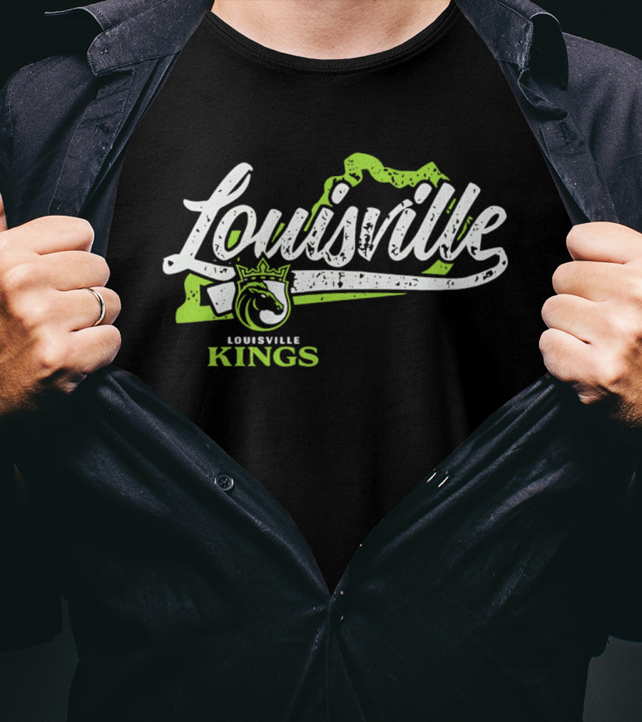 Louisville Kings Map State T-Shirt