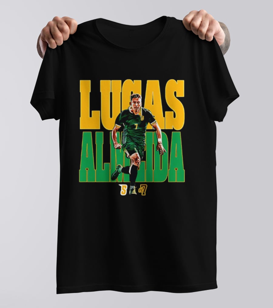 Lucas Almeida Siena Soccer 7 NCAA 26 T-Shirt