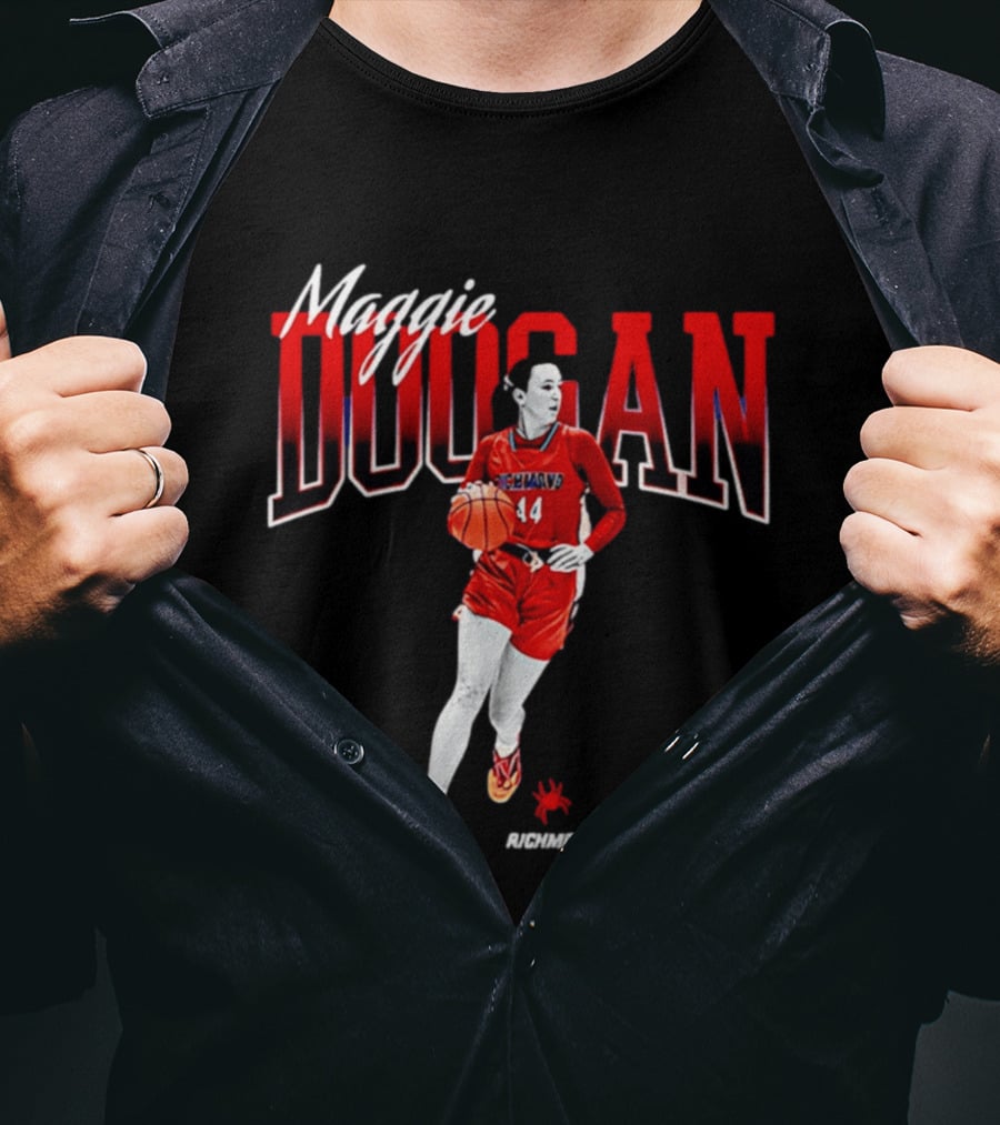 Maggie Doogan Richmond Basketball Number 44 T-Shirt