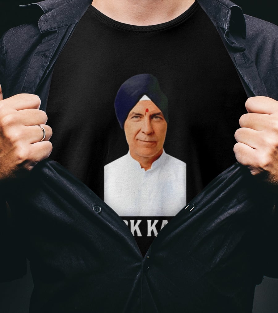 Mark Carney Turban Portrait Mark Karni T-Shirt