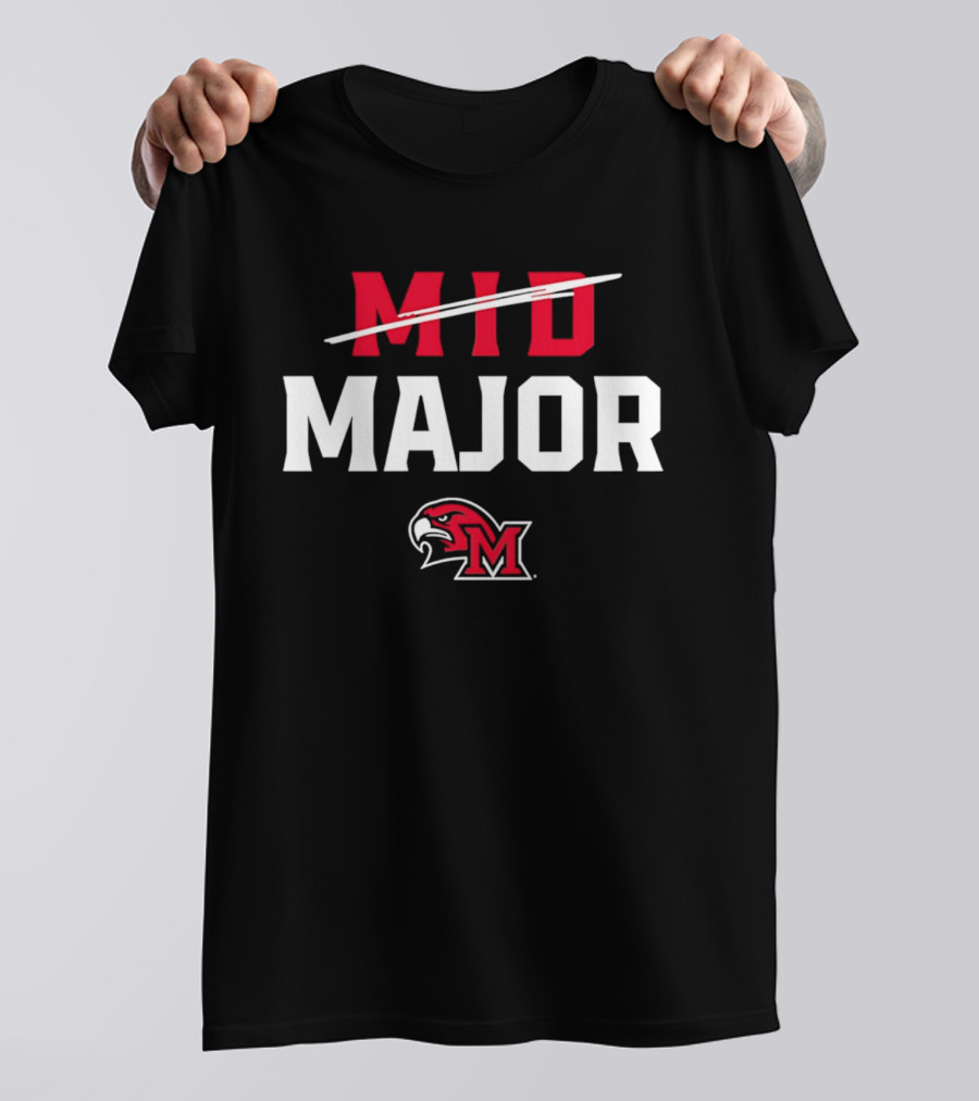 Mid Major Miami Redhawks And T-Shirt