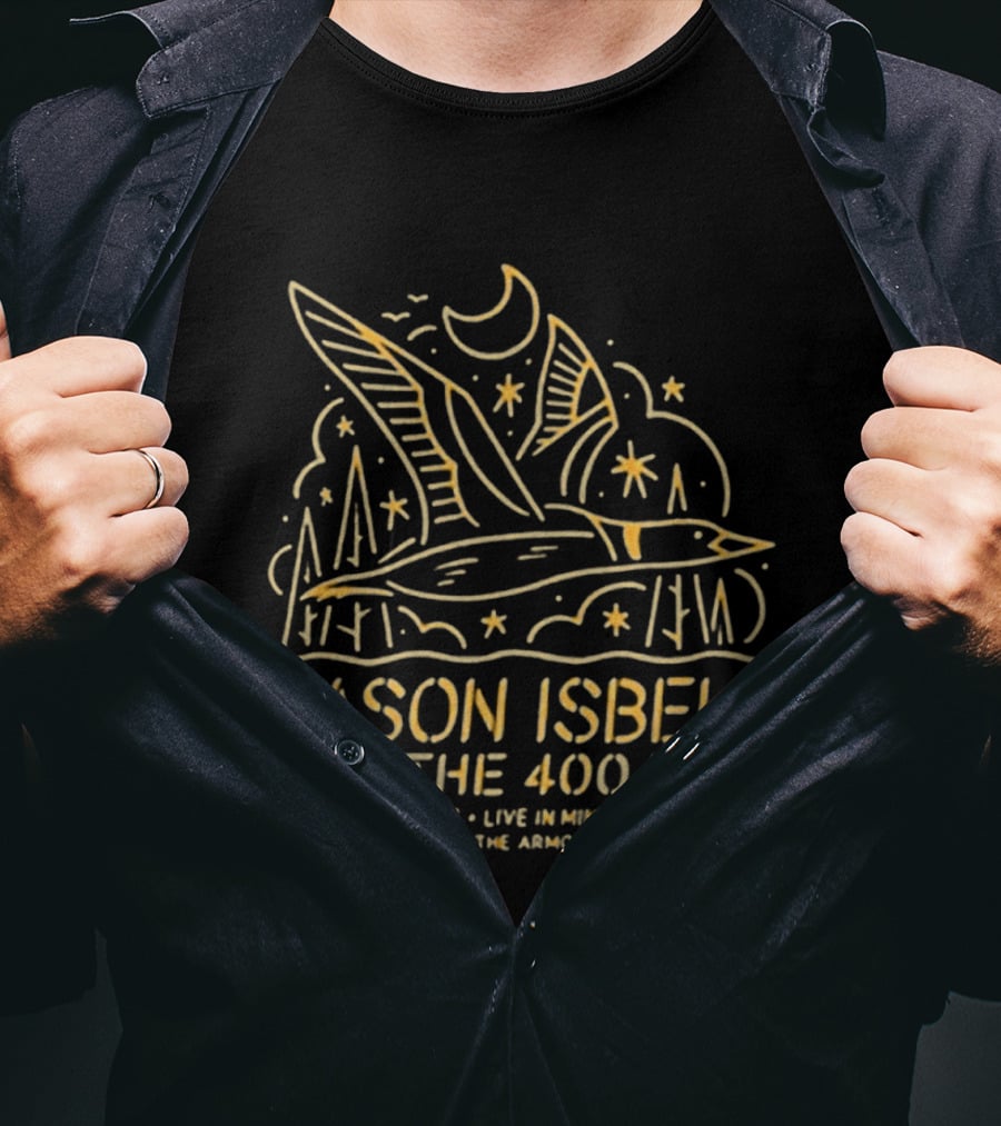 Jason Isbell And The 400 Unit Live Minneapolis MN March 5 2026 At The Armory T-Shirt
