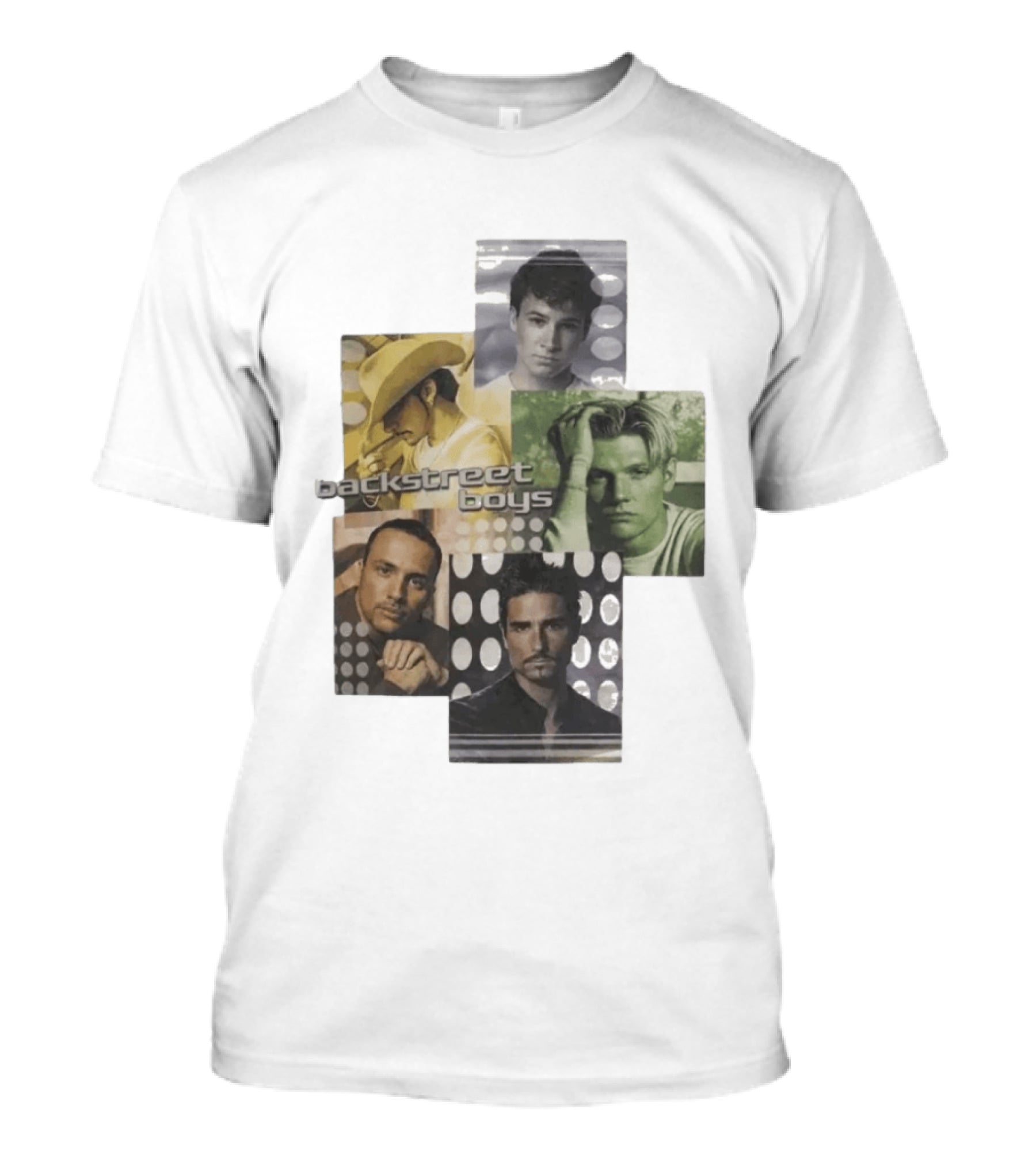 Backstreet Boys Vintage 2000s Collage Retro Aesthetic T-Shirt