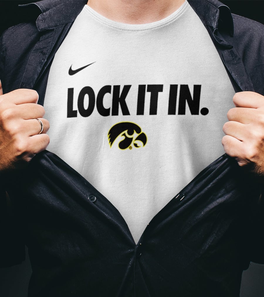 Nike Iowa Hawkeyes Lock It T-Shirt