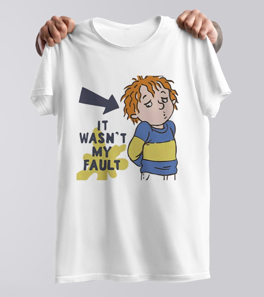 Horrid Henry It Wasn't My Fault Cartoon Character Kids Humor T-Shirt