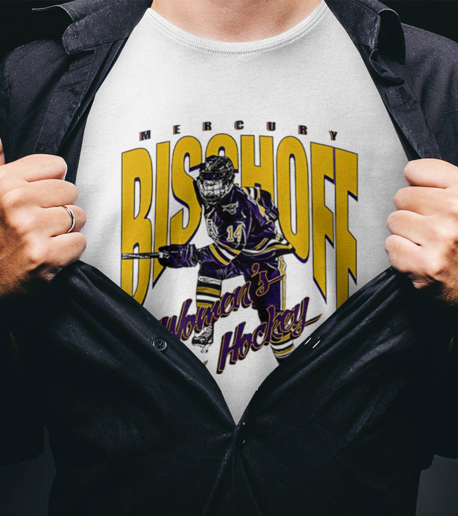Mercury Bischoff Women's Hockey Minn. St Ice Hockey NCAA '26 T-Shirt