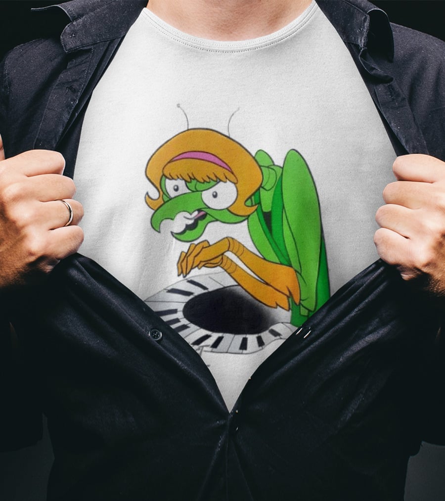Space Ghost Coast To Coast Zorak Playing Piano T-Shirt