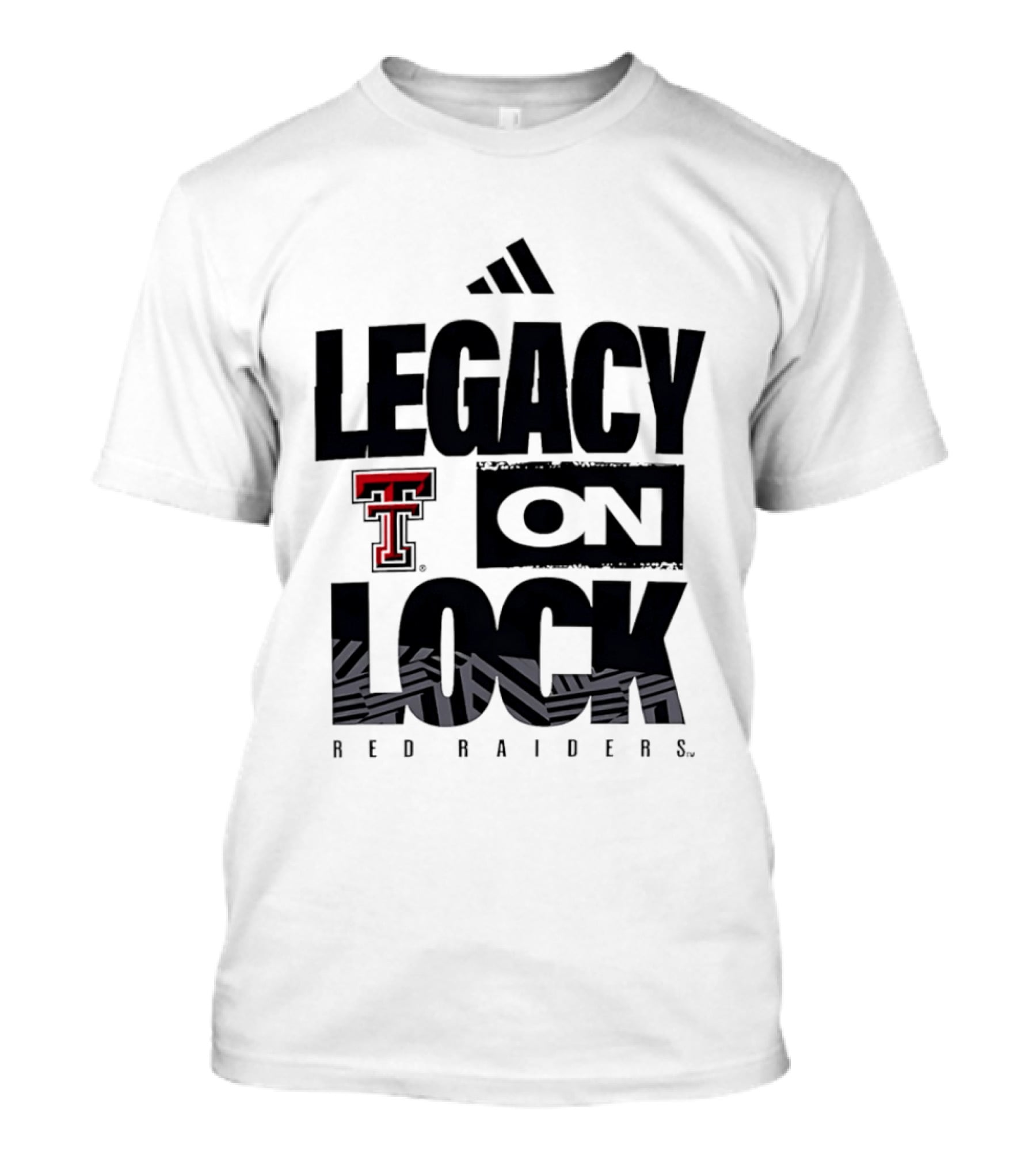 Texas Tech Red Raiders Legacy On Lock Adidas T-Shirt