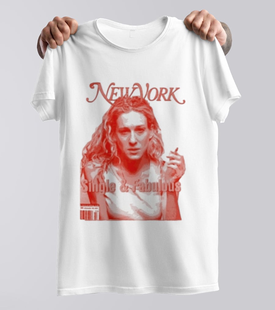 New York Single And Fabulous Magazine Cover T-Shirt