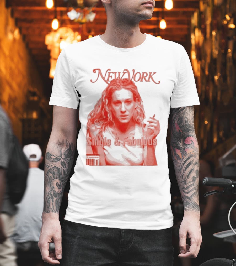 New York Single And Fabulous Magazine Cover T-Shirt