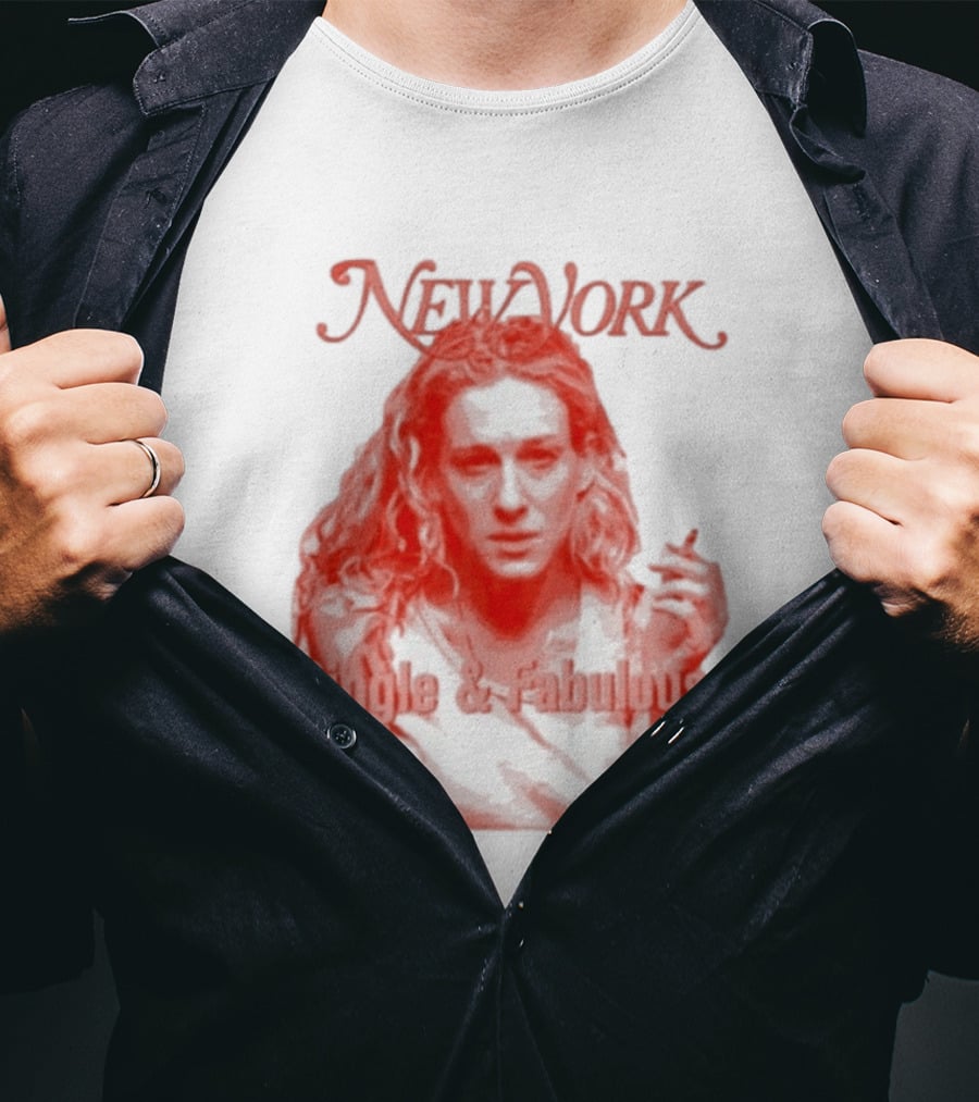 New York Single And Fabulous Magazine Cover T-Shirt