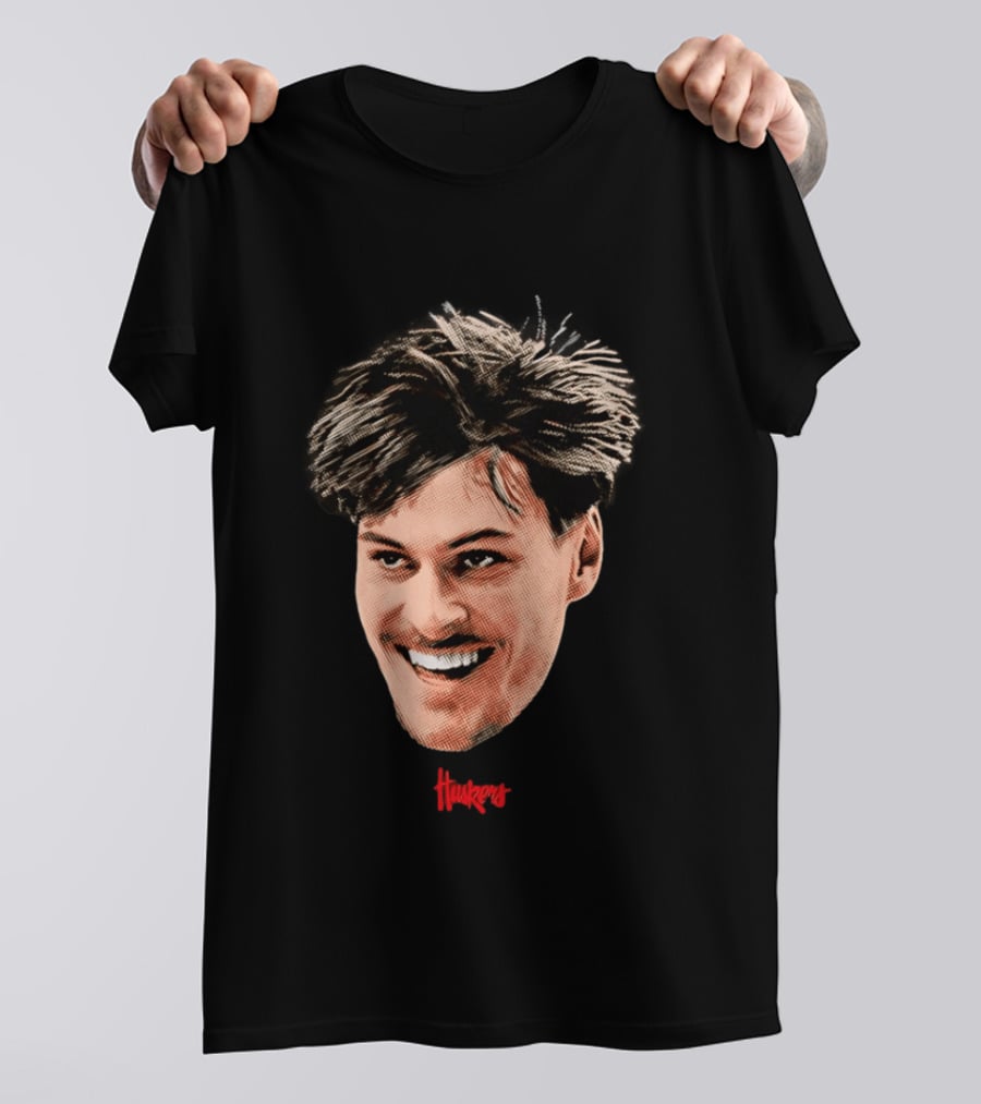 Braden Frager Huskers Big Head Nebraska Cornhuskers T-Shirt