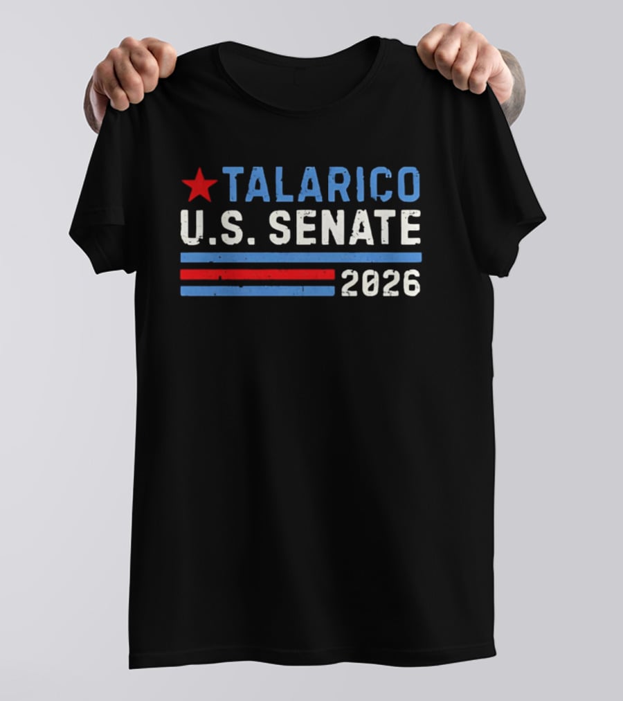 Talarico U.S. Senate 2026 Campaign Star And Stripes T-Shirt