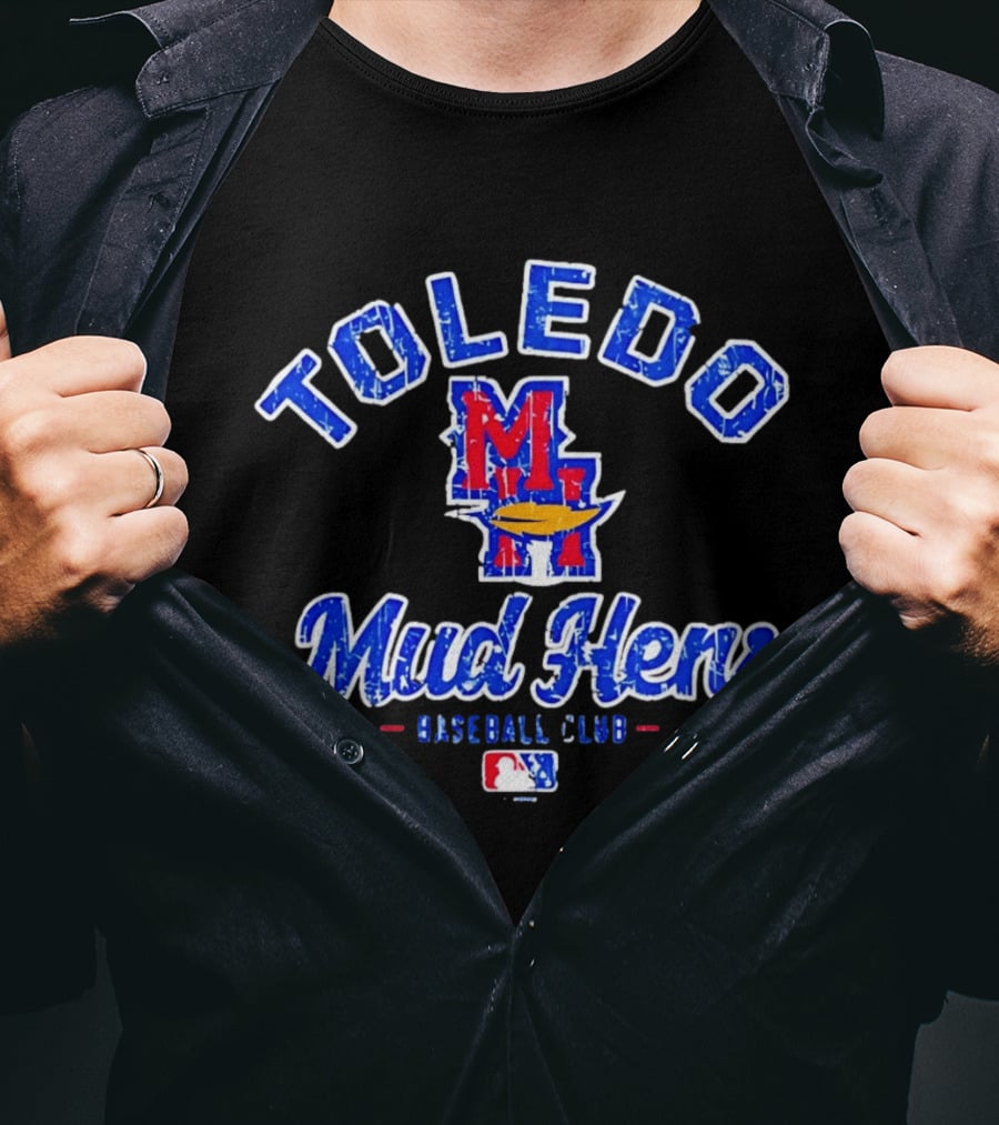Toledo Mud Hens MH Baseball Club MLB T-Shirt