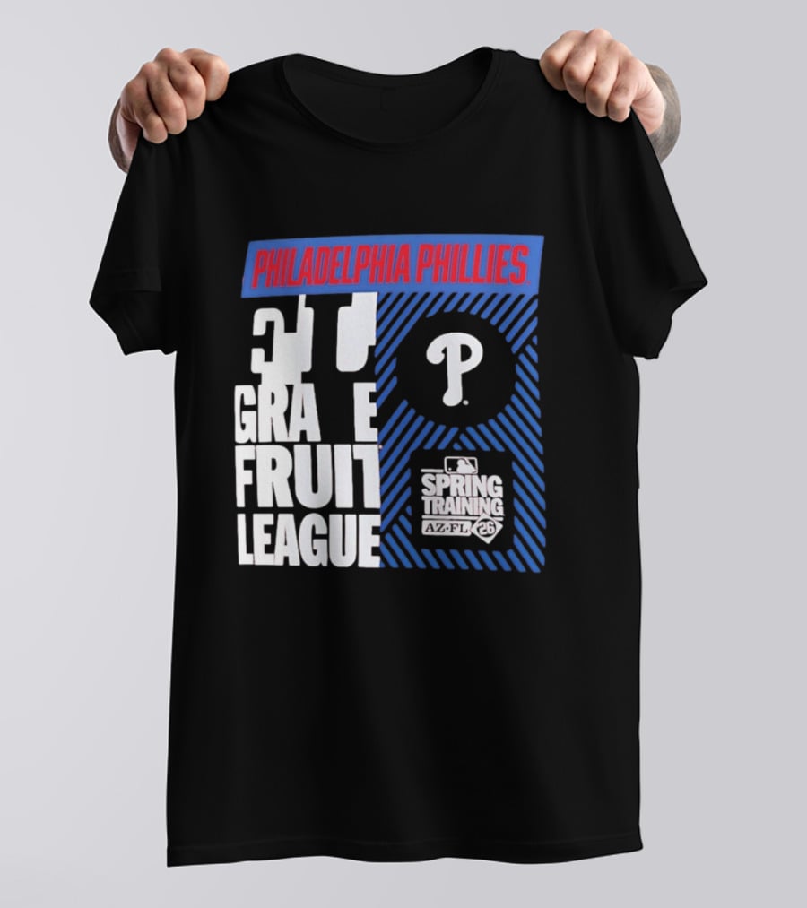 Philadelphia Phillies 2026 Spring Training Grapefruit League MLB T-Shirt