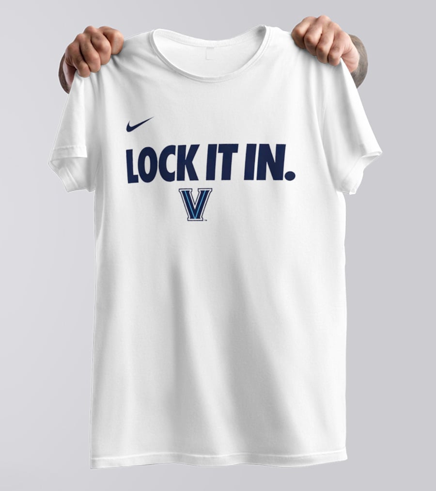 Nike Villanova Wildcats Lock It In V T-Shirt