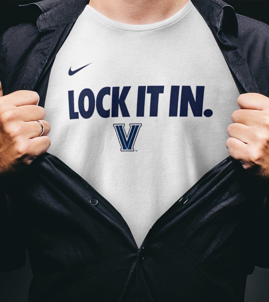 Nike Villanova Wildcats Lock It In V T-Shirt