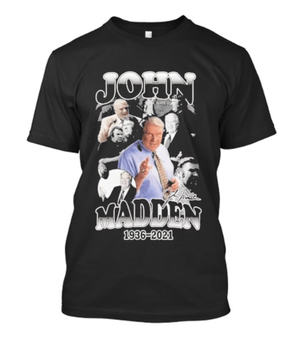 John Madden 1936 2021 Tribute Kenneth Walker T-Shirt