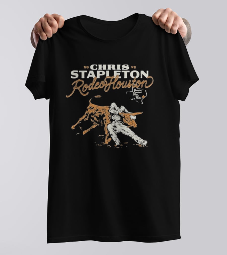 Chris Stapleton Rodeo Houston 2026 T-Shirt