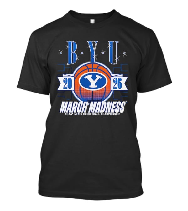 BYU Cougars 2026 NCAA Men's Basketball Championship March Madness T-Shirt