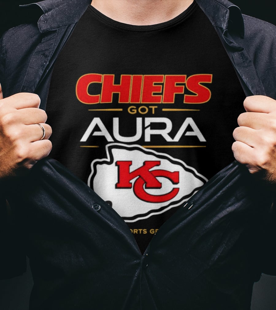 Chiefs Got Aura KC All Aura Sports Group Players T-Shirt