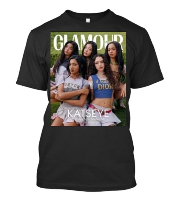Glamour Latinoamérica Katseye Dior Boston Style Cover T-Shirt