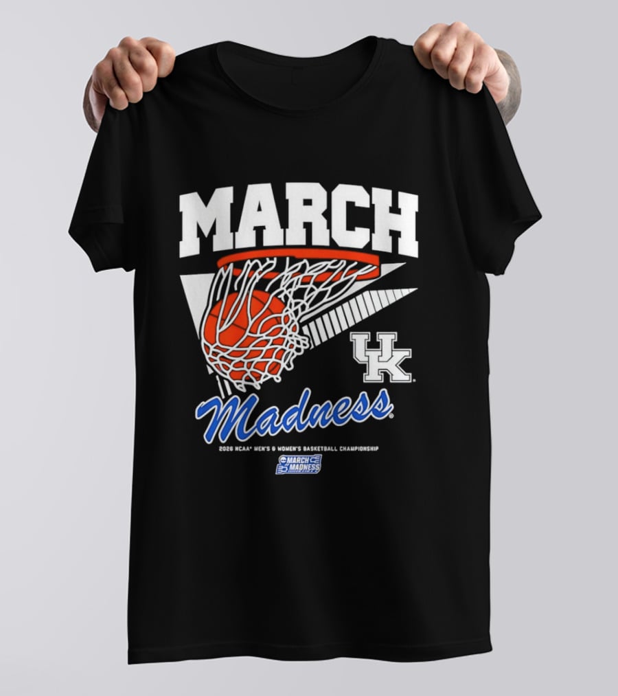 March Madness Kentucky Wildcats MBB WBB 2026 NCAA Basketball Championship T-Shirt