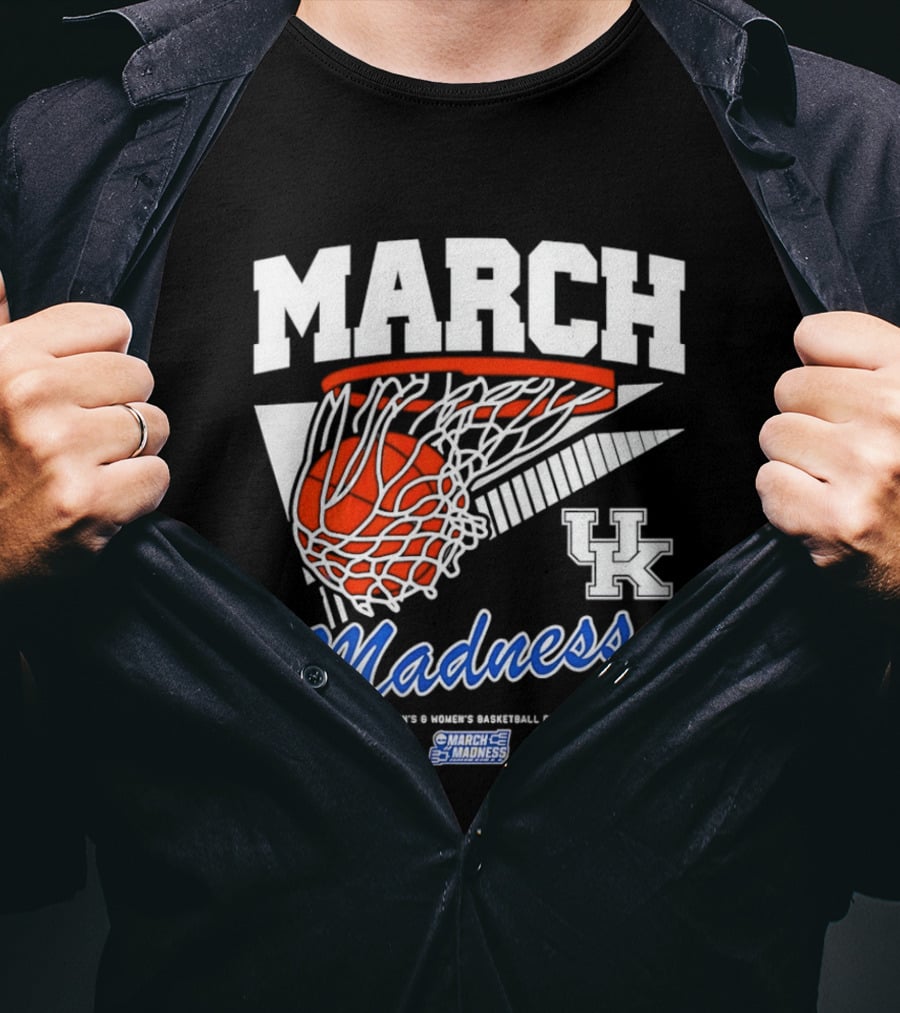 March Madness Kentucky Wildcats MBB WBB 2026 NCAA Basketball Championship T-Shirt