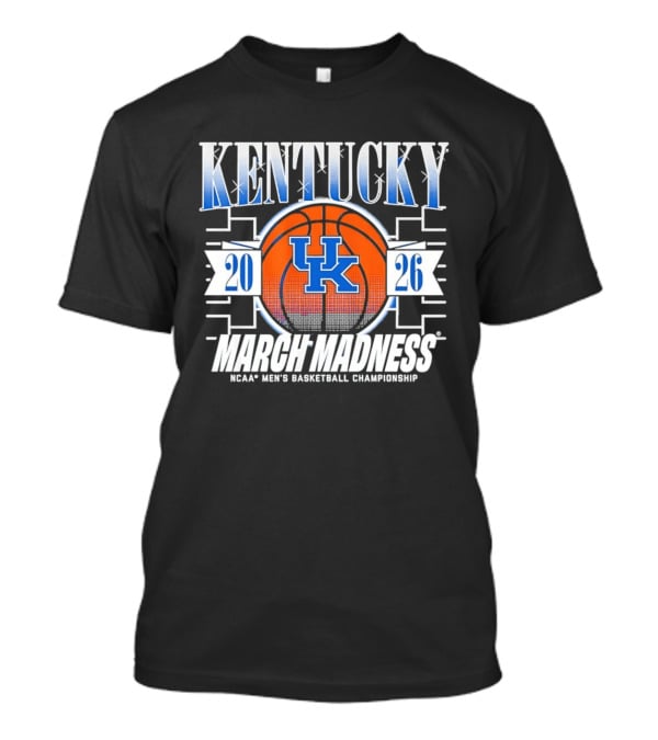 Kentucky Wildcats 2026 NCAA March Madness Basketball Championship T-Shirt