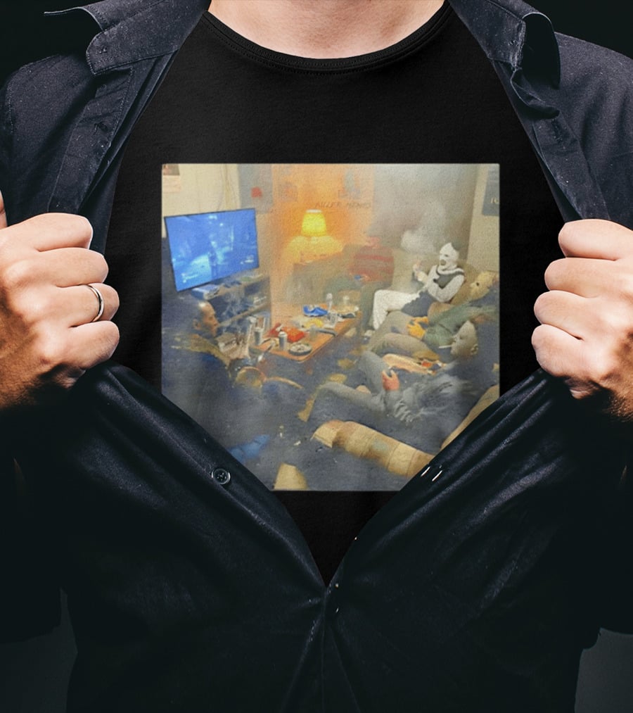 Friday Night Game Night Killer Homes Horror Characters Gaming Hangout T-Shirt