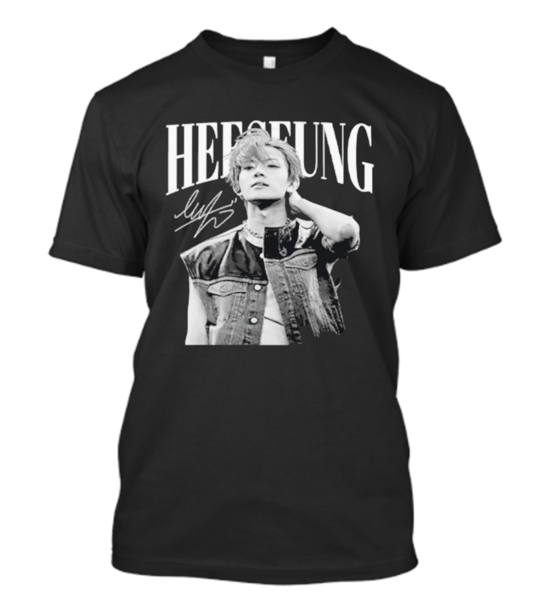 Heeseung Signature Denim T-Shirt
