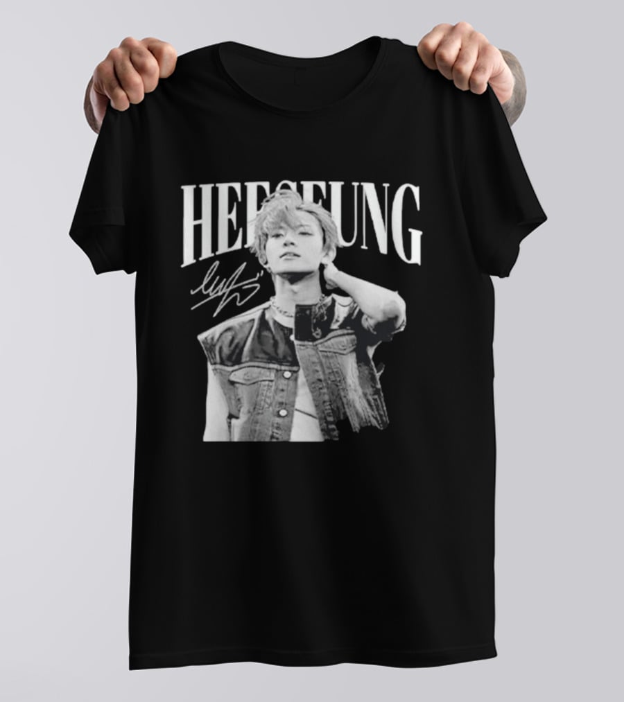 Heeseung Signature Denim T-Shirt