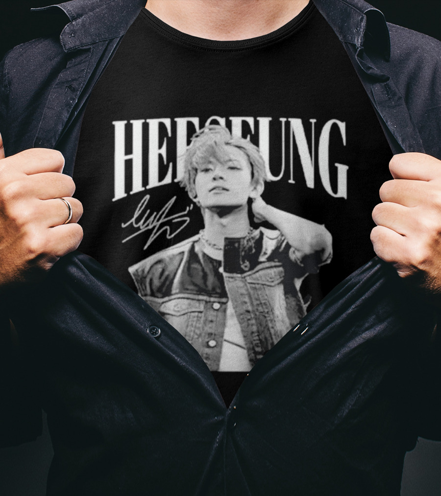 Heeseung Signature Denim T-Shirt